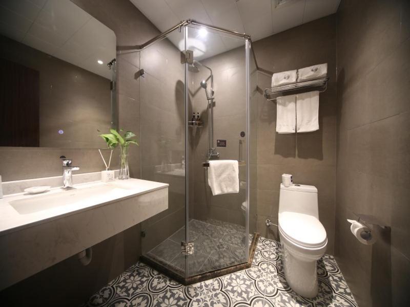 Gma Hotel Shanghai Wuning Road Zhenping Road Metro Station Exterior foto